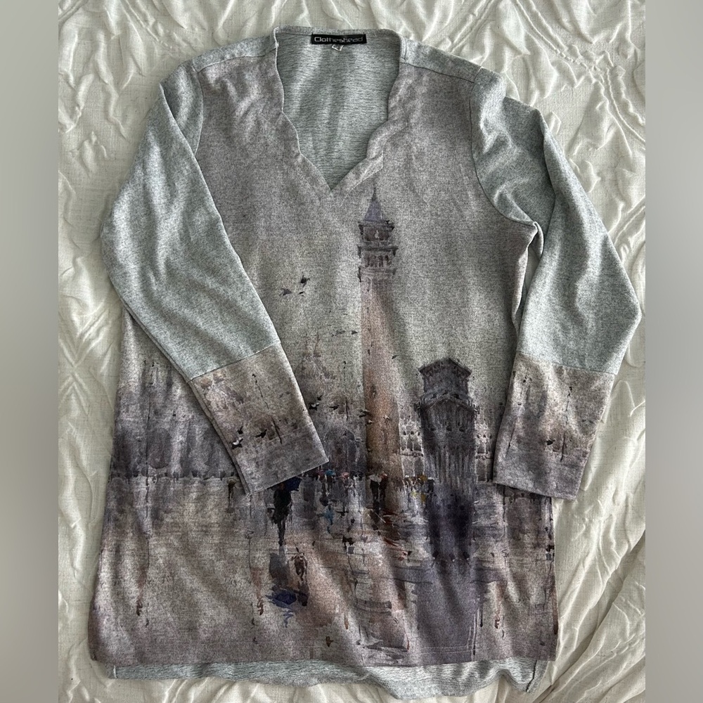 Gray Clotheshead Cozy Tunic